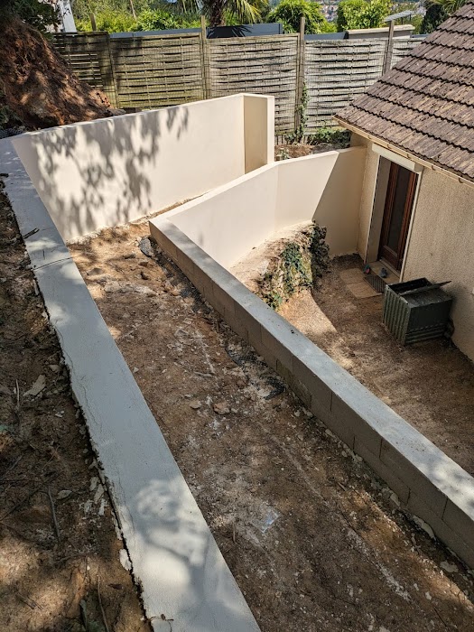 Réalisation d'un mur de soutènement - Image 4