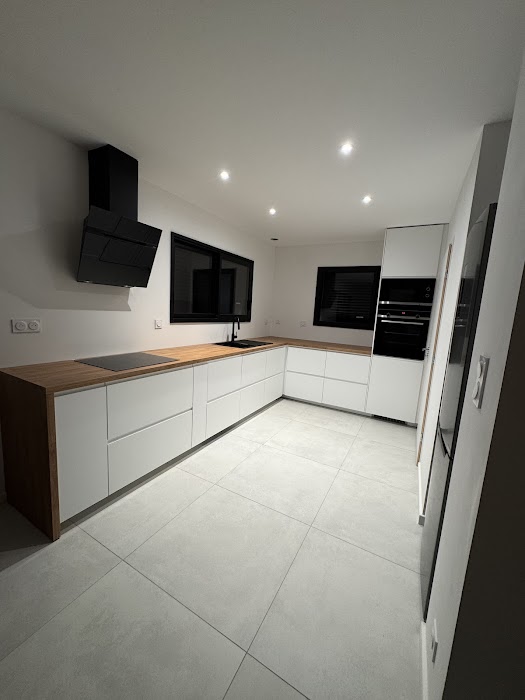 Pose complète d'une cuisine en kit