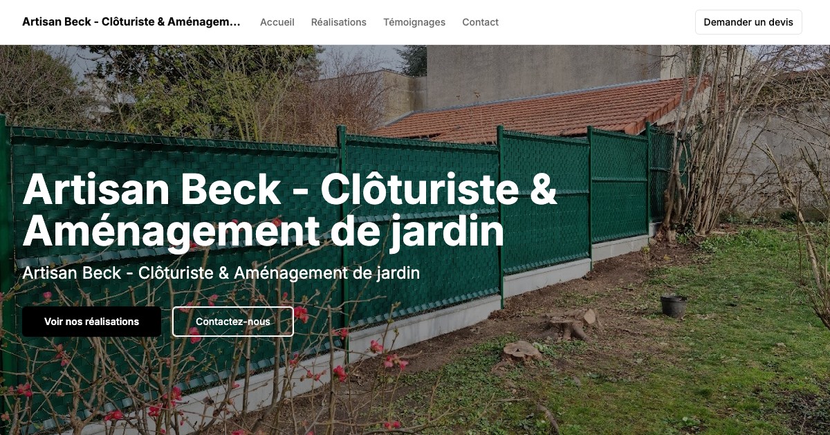 Aperçu du site mrbeckclture