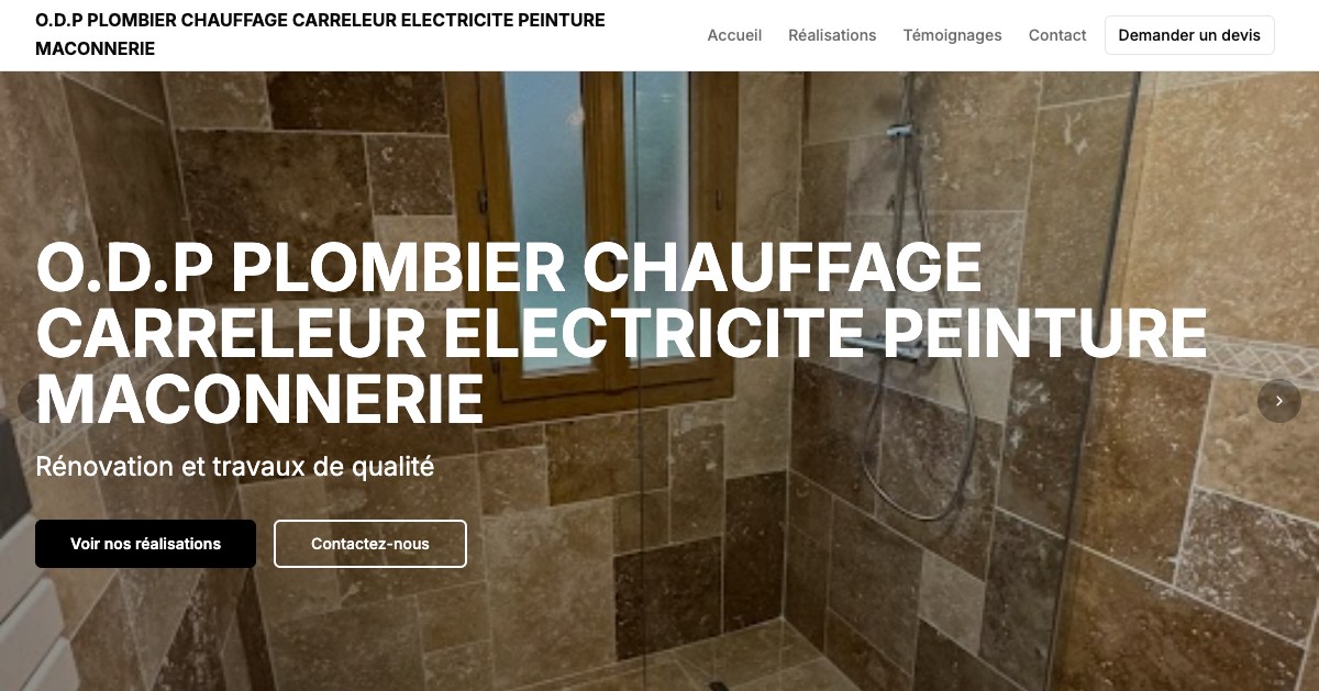 Aperçu du site plombier-essonne